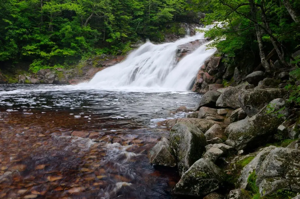 Photo of Mary Ann Falls, One of the Prettiest Waterfalls on Cape Breton.