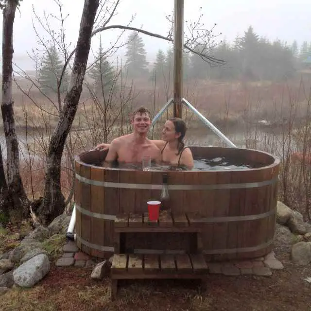 Wood fired Ofuro Tub