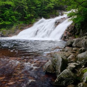 Photo of Mary Ann Falls, One of the Prettiest Waterfalls on Cape Breton.
