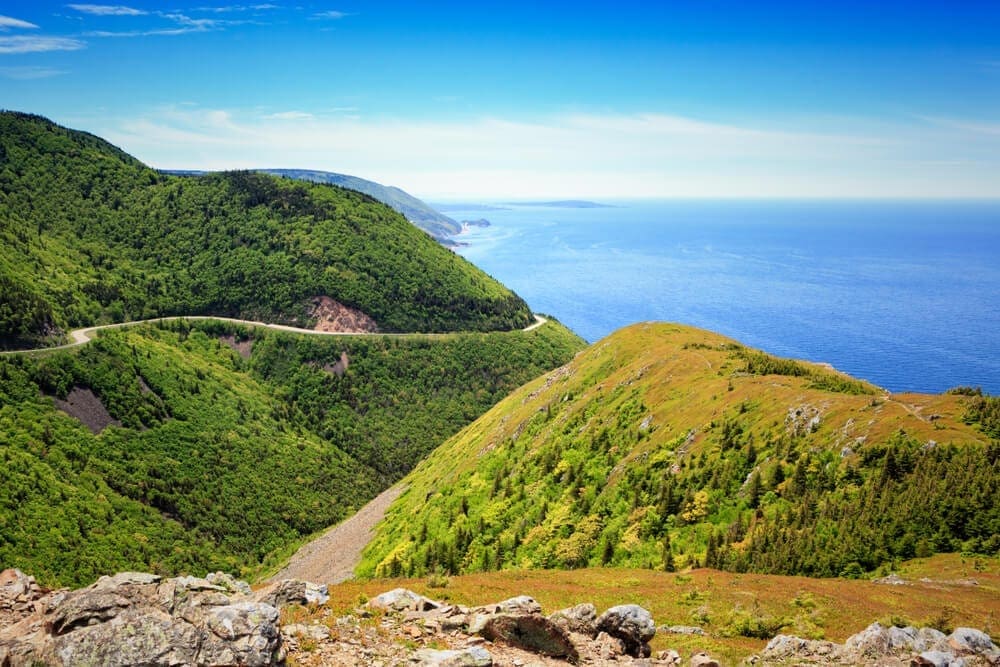 Photo of Cape Breton Island's Oceanic Shoreline. Click Here for the Very Best of Cape Breton!