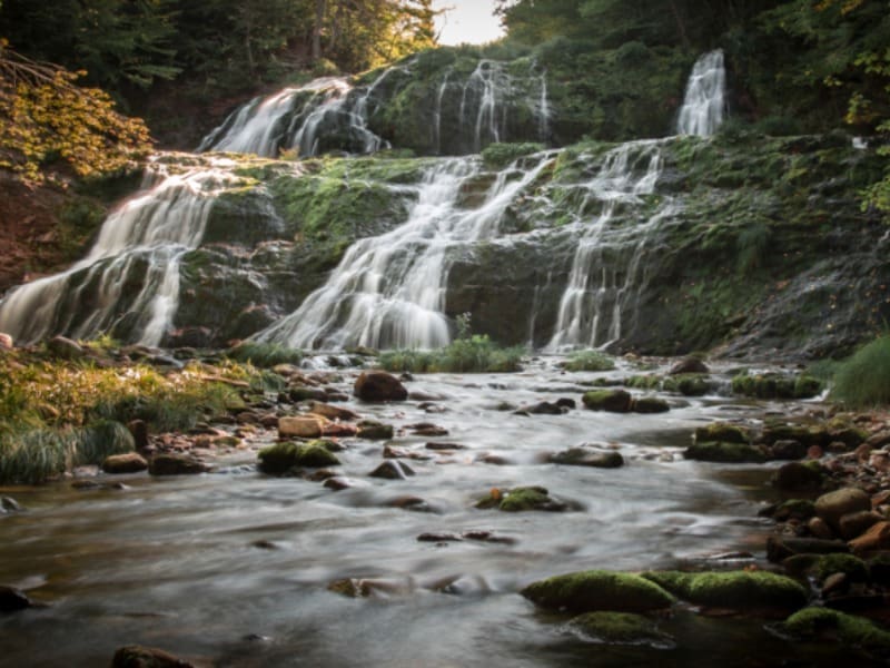 Cape Breton Waterfalls: A stunning look at Egypt Falls on Cape Breton Island.