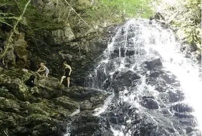 Spring Thaw | Discover Local Nova Scotia Waterfalls One of the waterfalls in Nova Scotia.
