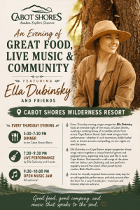 Ella Dubinsky Every Thursday Concert at Cabot Shores 1