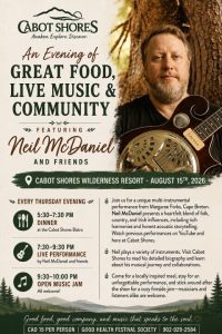 Neil McDaniel Concert on Aug 15 2026