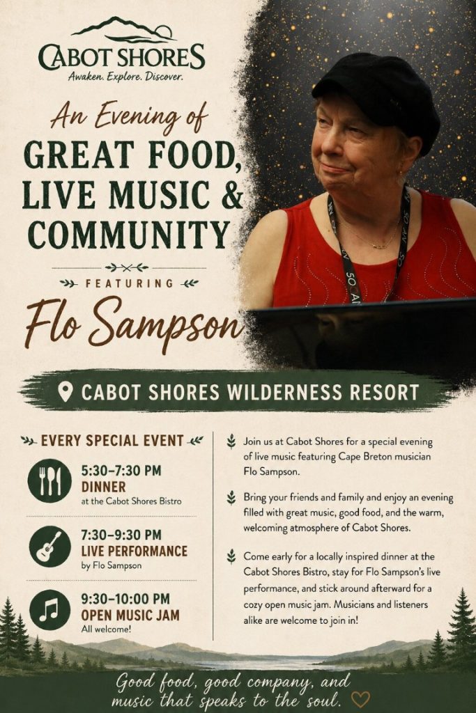 Flo Sampson at Cabot Shores AUg 29th 2026