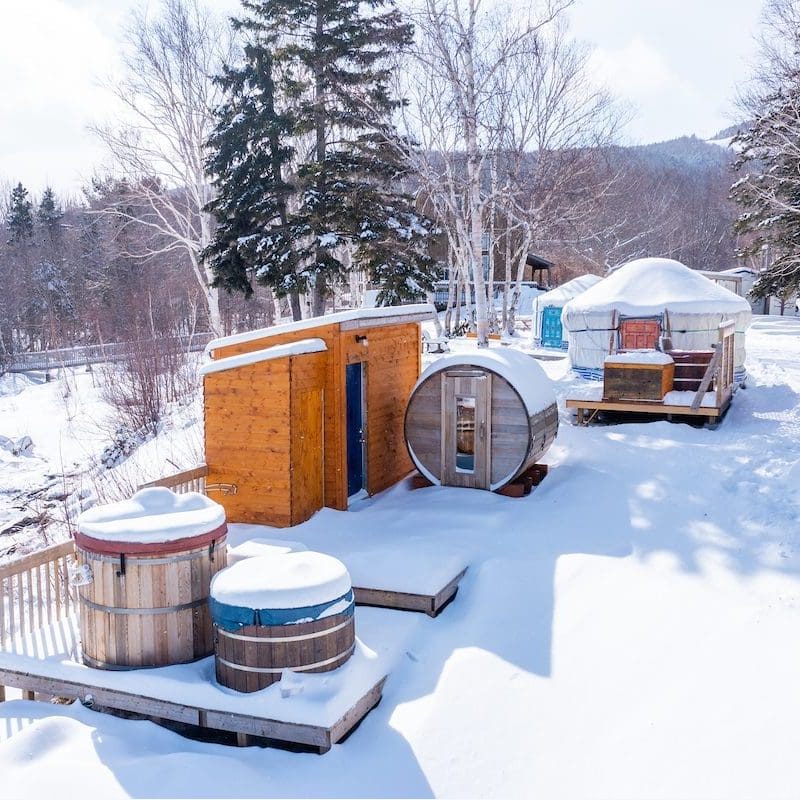 Packages-General Sauna Tub and Little Orange winter