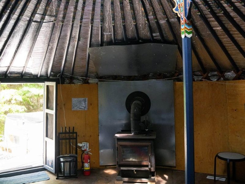Stay in Large Mongolian Yurts