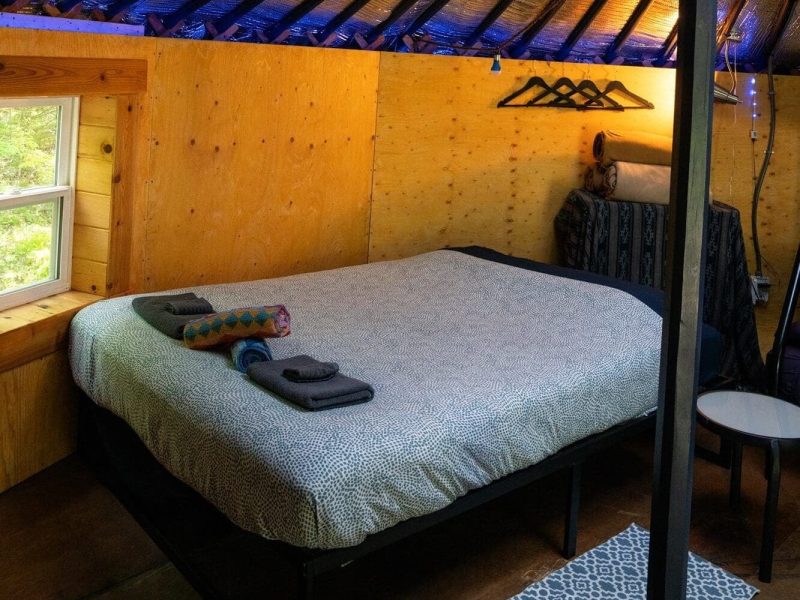 Stay in Large Mongolian Yurts