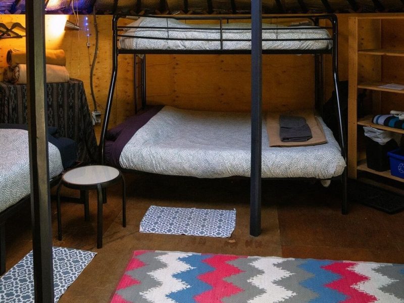 Stay in Large Mongolian Yurts