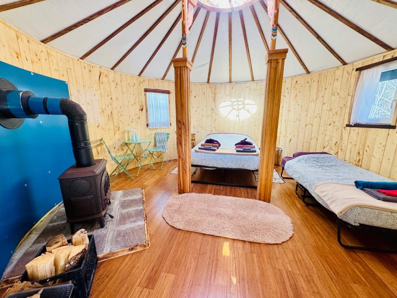 The Highlands Yurt at Cabot Shores