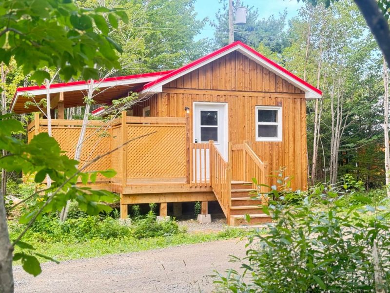Little Red Chalet Exterior Front