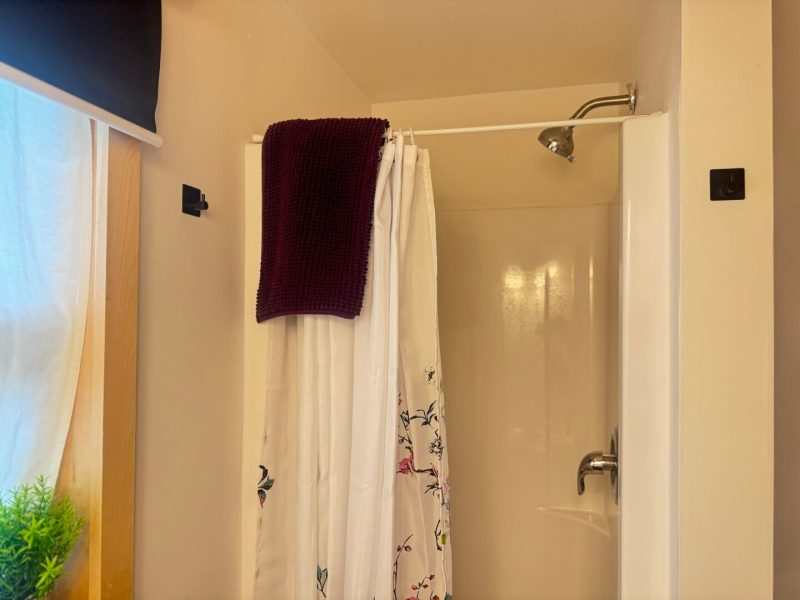 Little Red Chalet Shower